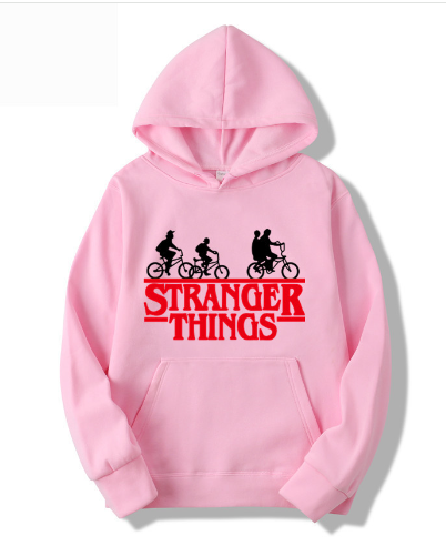 Couple's Letter Print Hoodies, Casual Loose Fit