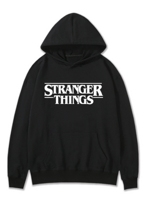 Couple's Letter Print Hoodies, Casual Loose Fit