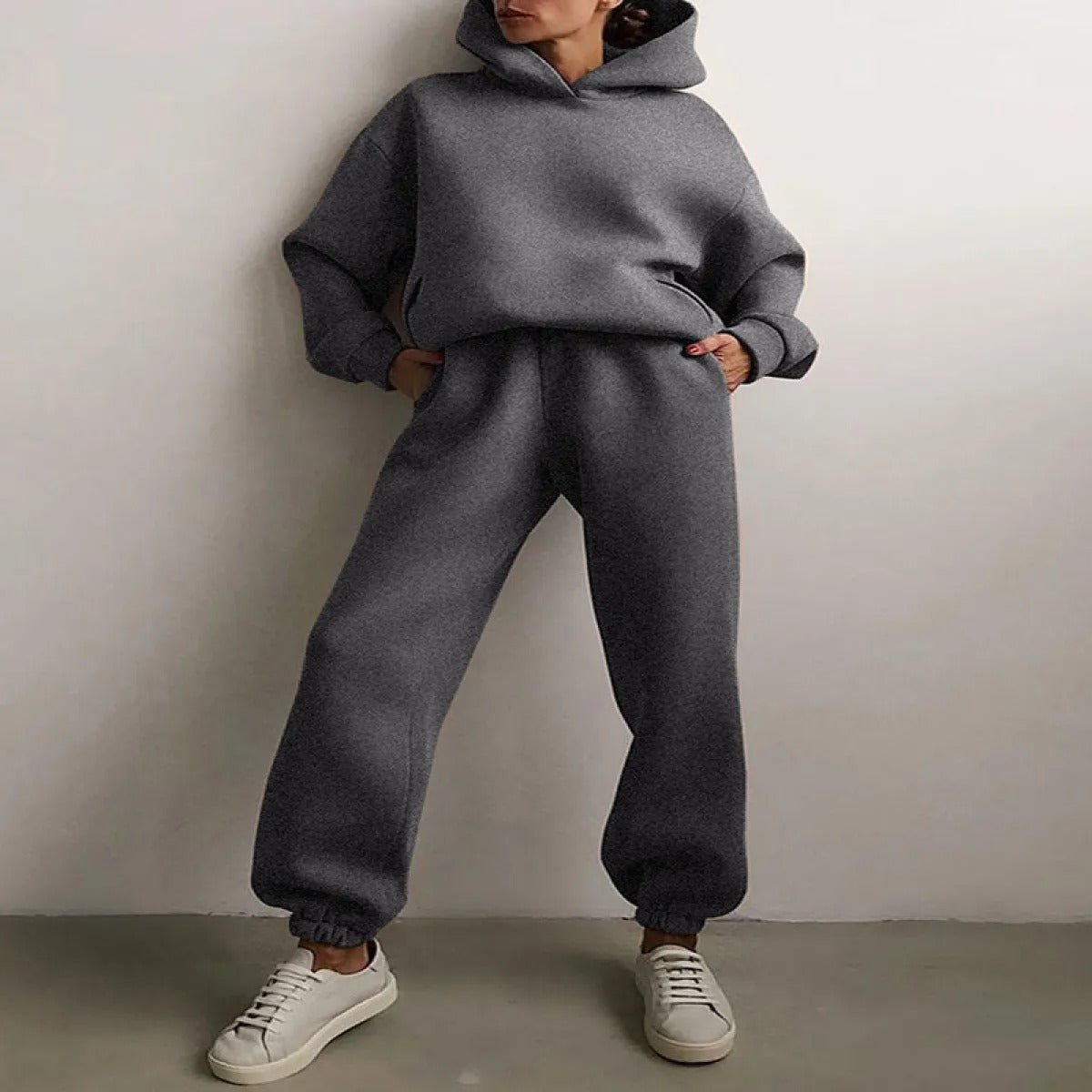 Women's Casual Hooded Sweater Tracksuit