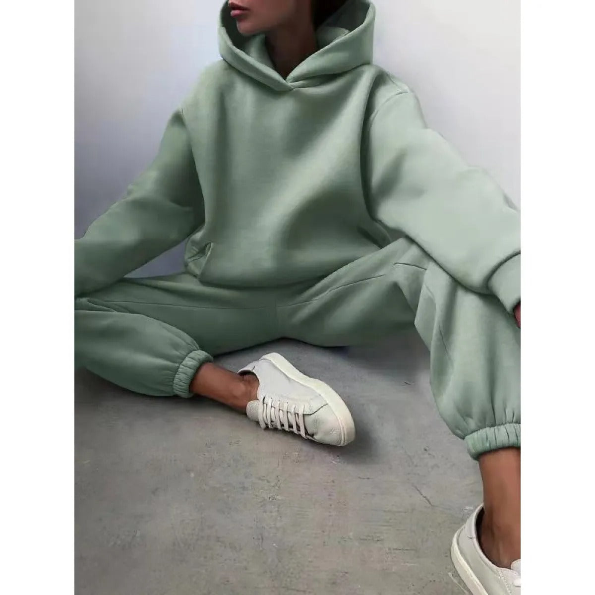 Women's Casual Hooded Sweater Tracksuit