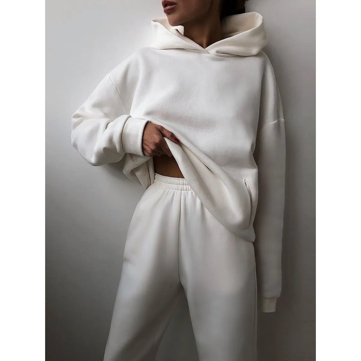 Women's Casual Hooded Sweater Tracksuit
