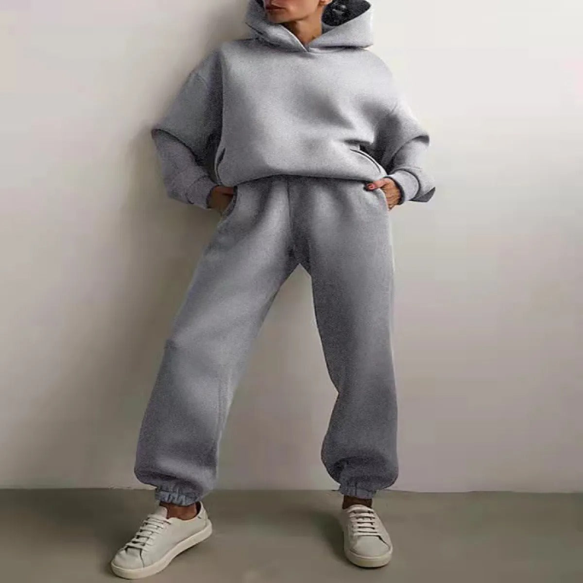 Women's Casual Hooded Sweater Tracksuit