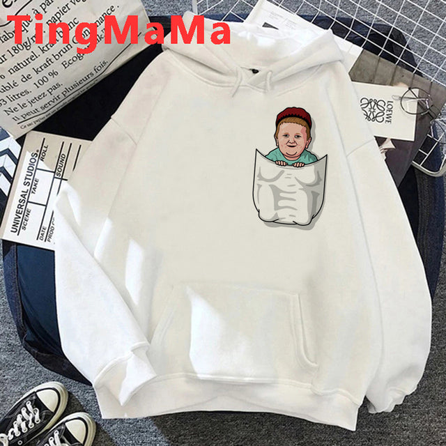 Kawaii Hasbulla Graphic Hoodies for Men and Women