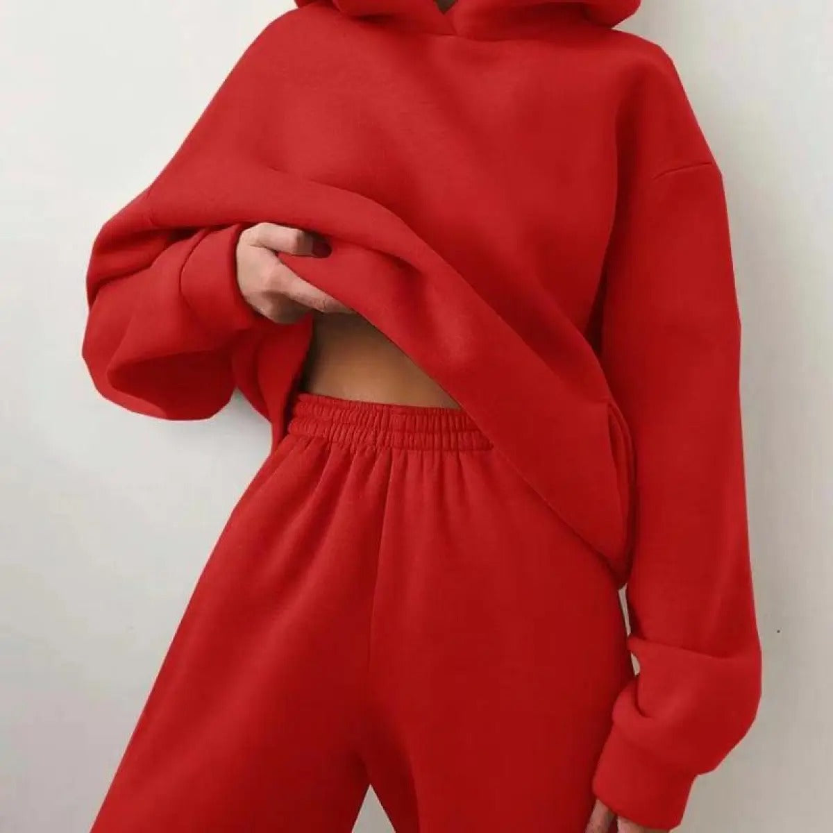 Women's Casual Hooded Sweater Tracksuit