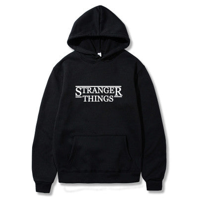 Couple's Letter Print Hoodies, Casual Loose Fit