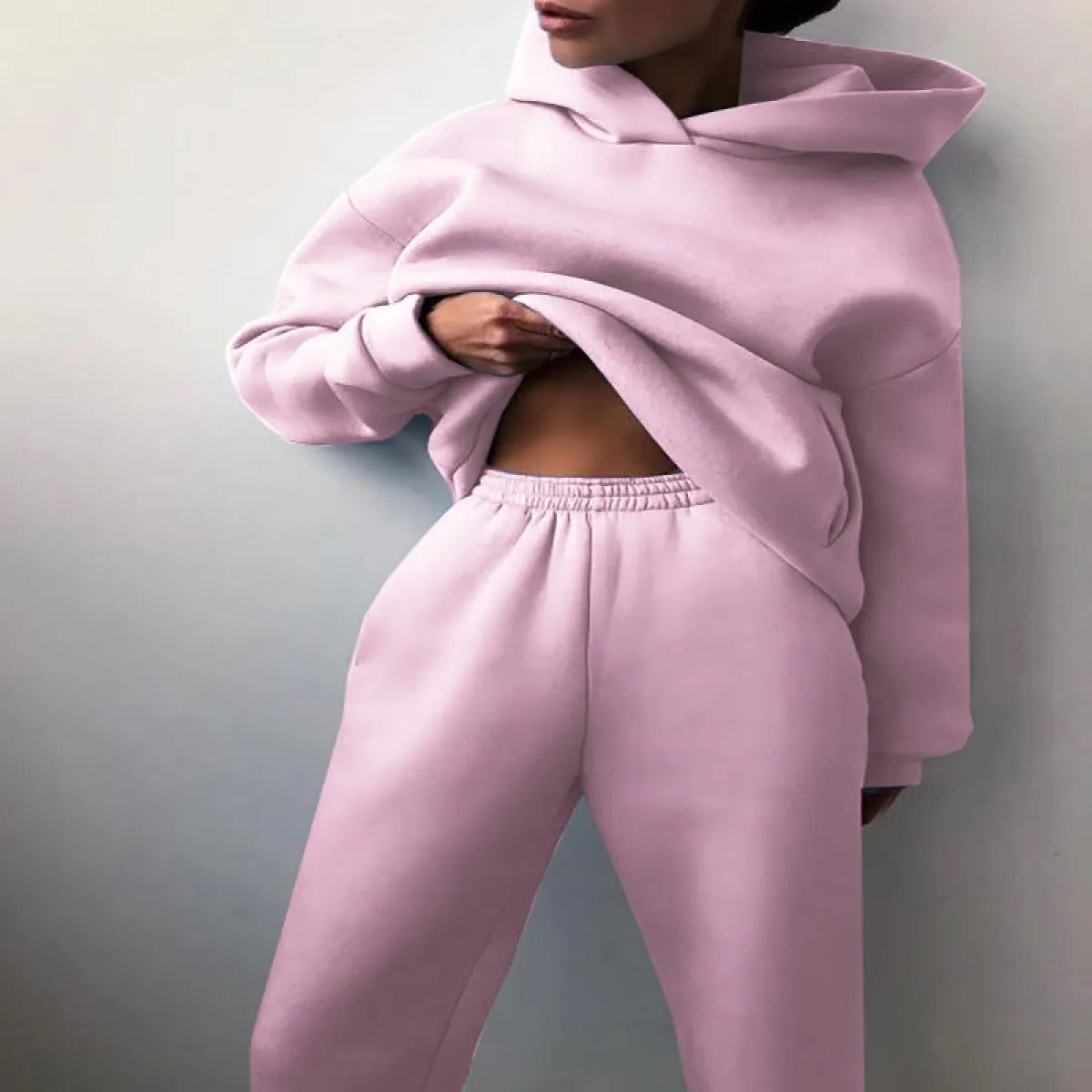 Women's Casual Hooded Sweater Tracksuit