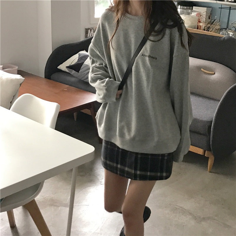 Autumn Loose Slim Long-Sleeved Sweatshirt for Women